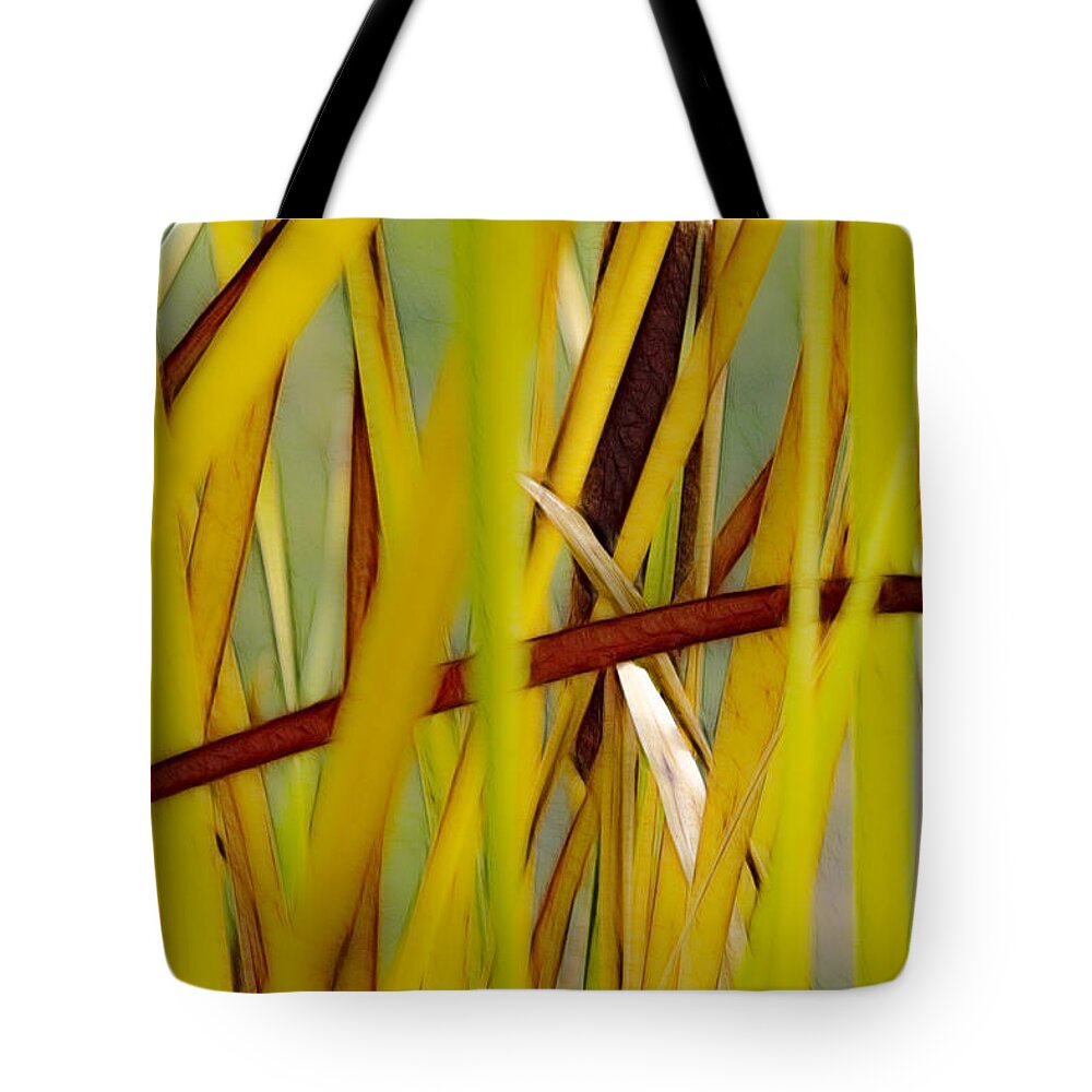 Fall Tote Bag featuring the photograph Cattail 1 by Albert Seger
