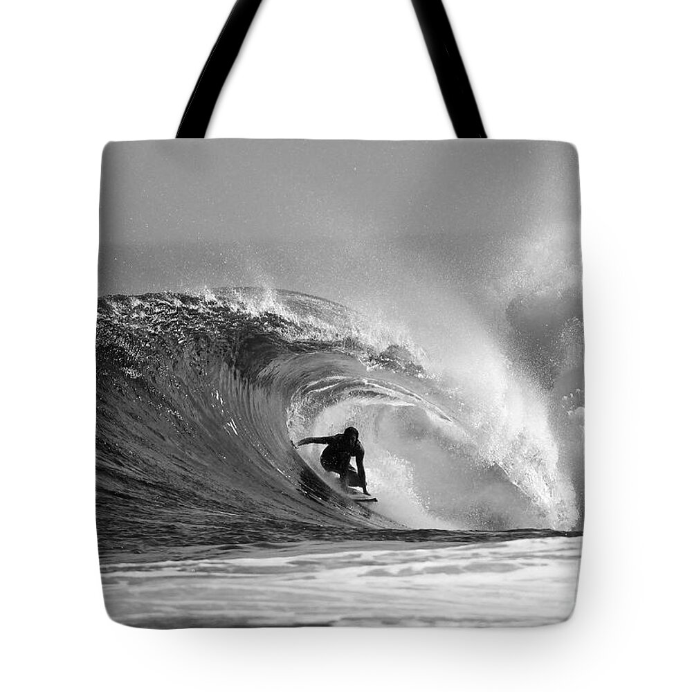 Surf Tote Bag featuring the photograph Caveman by Paul Topp