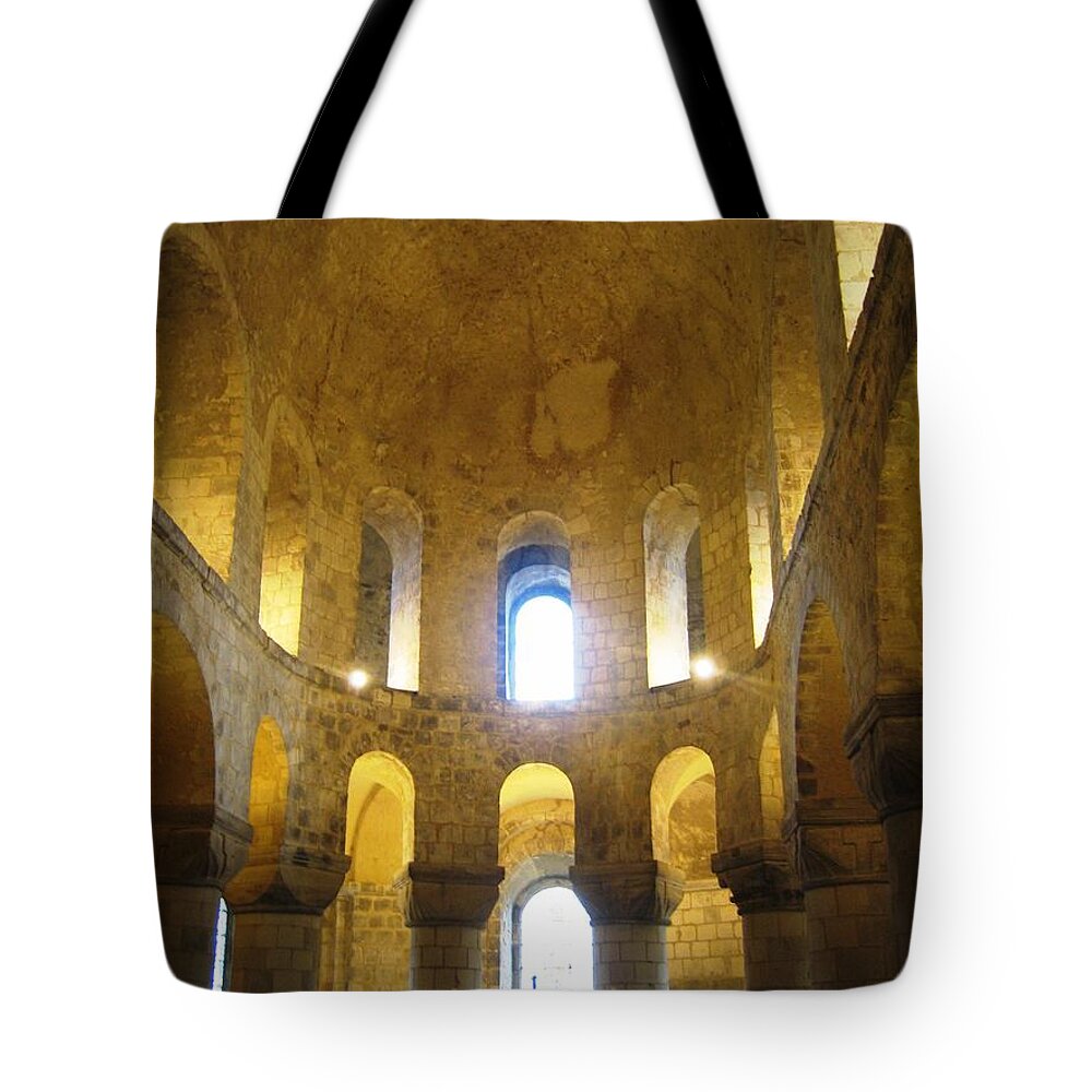 St. John's Chapel Tote Bag featuring the photograph Chapel Glow by Denise Railey
