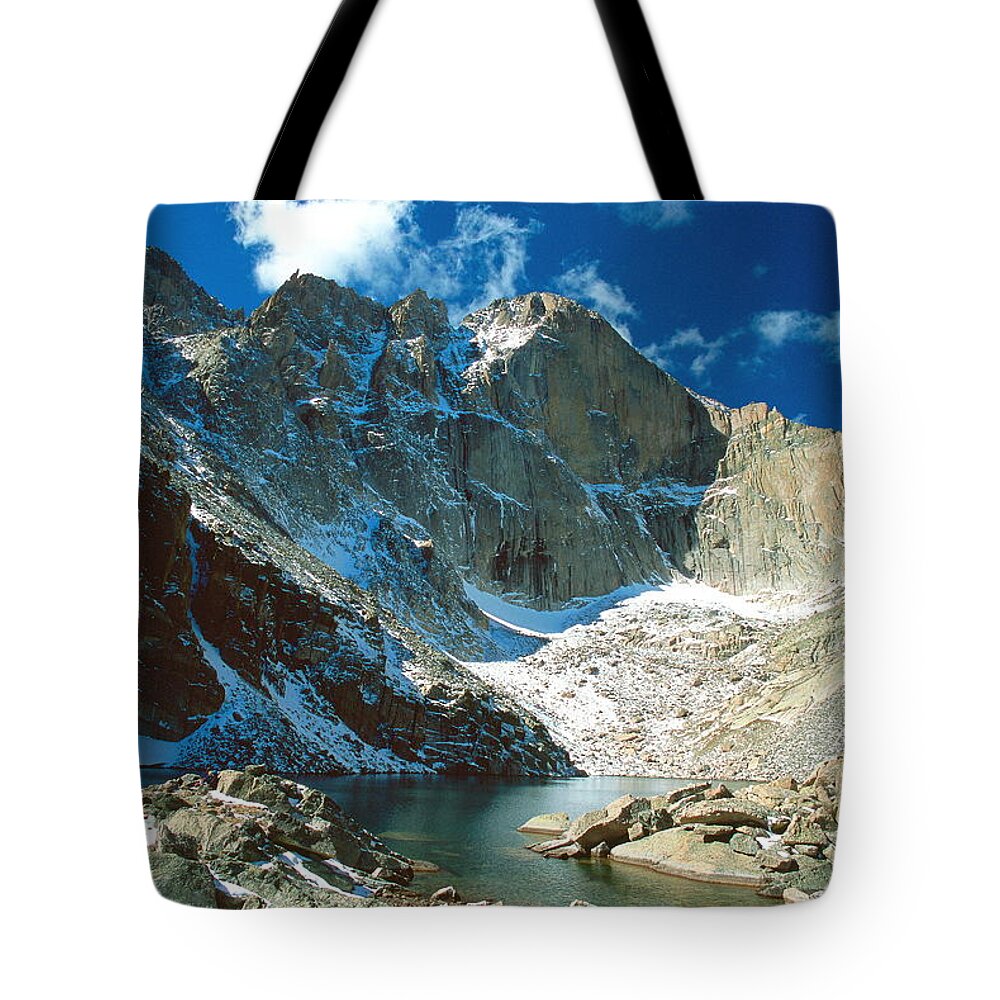 Landscape Tote Bag featuring the photograph Chasm Lake by Eric Glaser