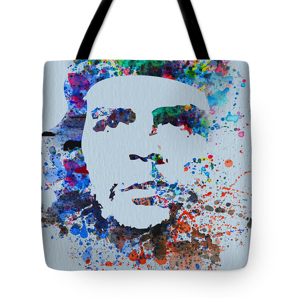Che Guevara Tote Bag featuring the painting Che by Naxart Studio
