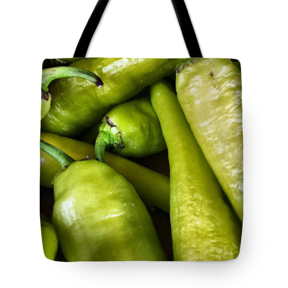 #food #foodporn #yum #instafood #tagsforlikes #yummy #amazing #instagood #photooftheday #sweet #dinner #lunch #breakfast #fresh #tasty #foodie #delish #delicious #eating #foodpic #foodpics #eat #hungry #foodgasm #hot #foods Tote Bag featuring the photograph Chilies by Jason Roust