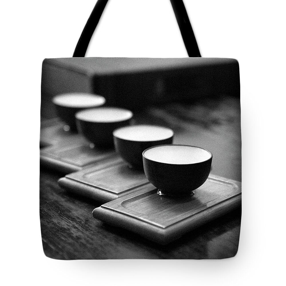 Chinese Culture Tote Bag featuring the photograph Chinese Tea Ceremony by Toolx