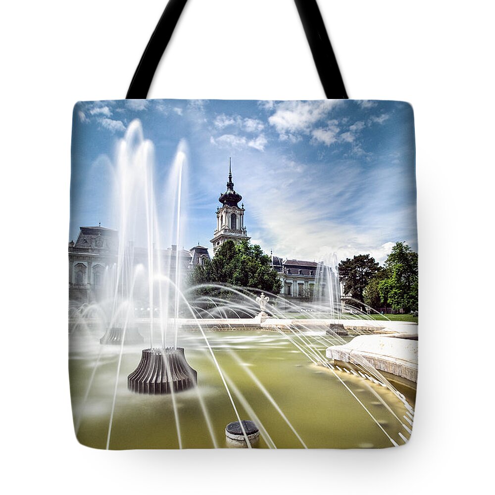Castle Tote Bag featuring the photograph Cinderella's home by Davorin Mance