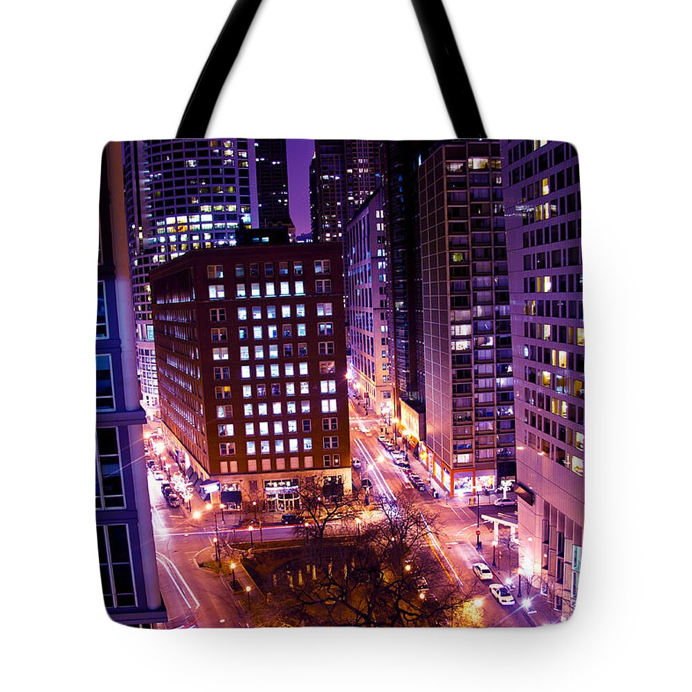 Corporate Business Tote Bag featuring the photograph City Street by Kngkyle2