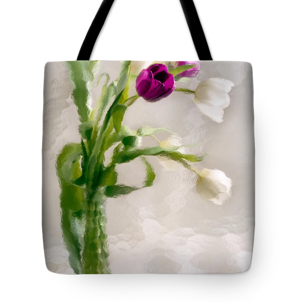 Special Glass Tote Bag featuring the photograph Clearly Different by Penny Lisowski