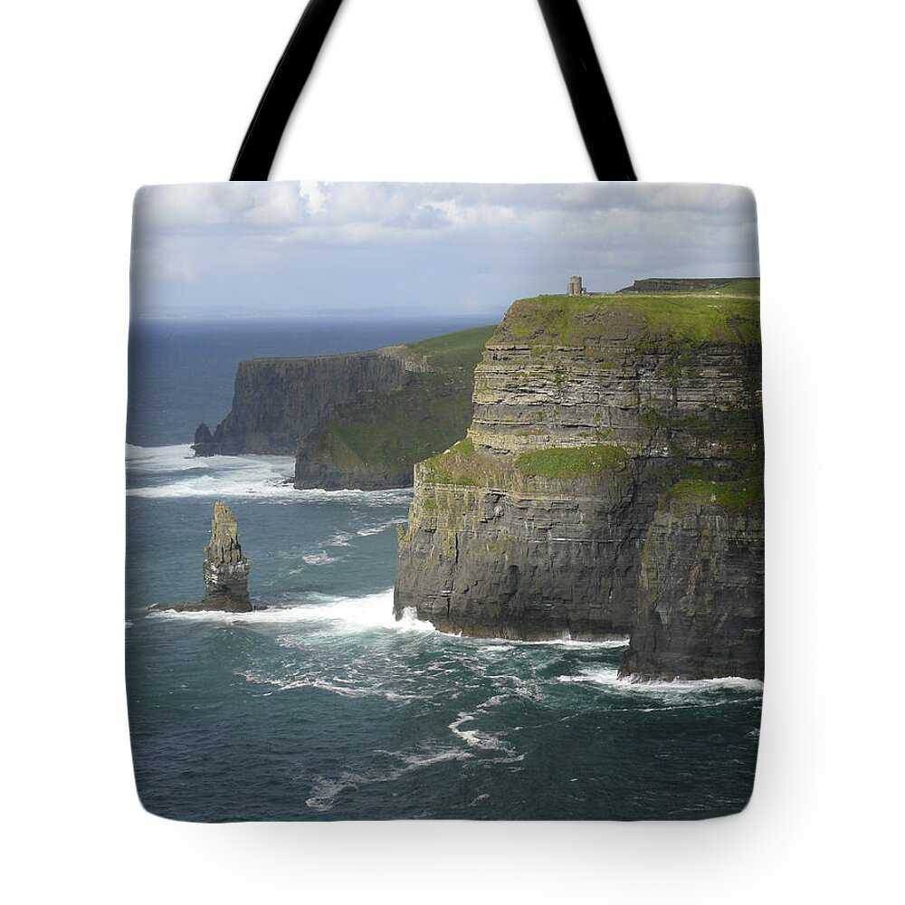 Ireland Tote Bag featuring the photograph Cliffs of Moher 2 by Mike McGlothlen