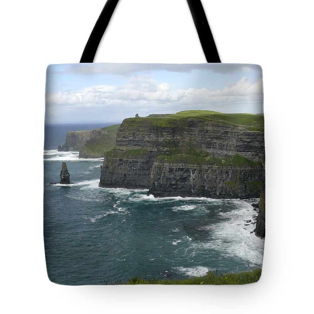 Ireland Tote Bag featuring the photograph Cliffs of Moher 3 by Mike McGlothlen