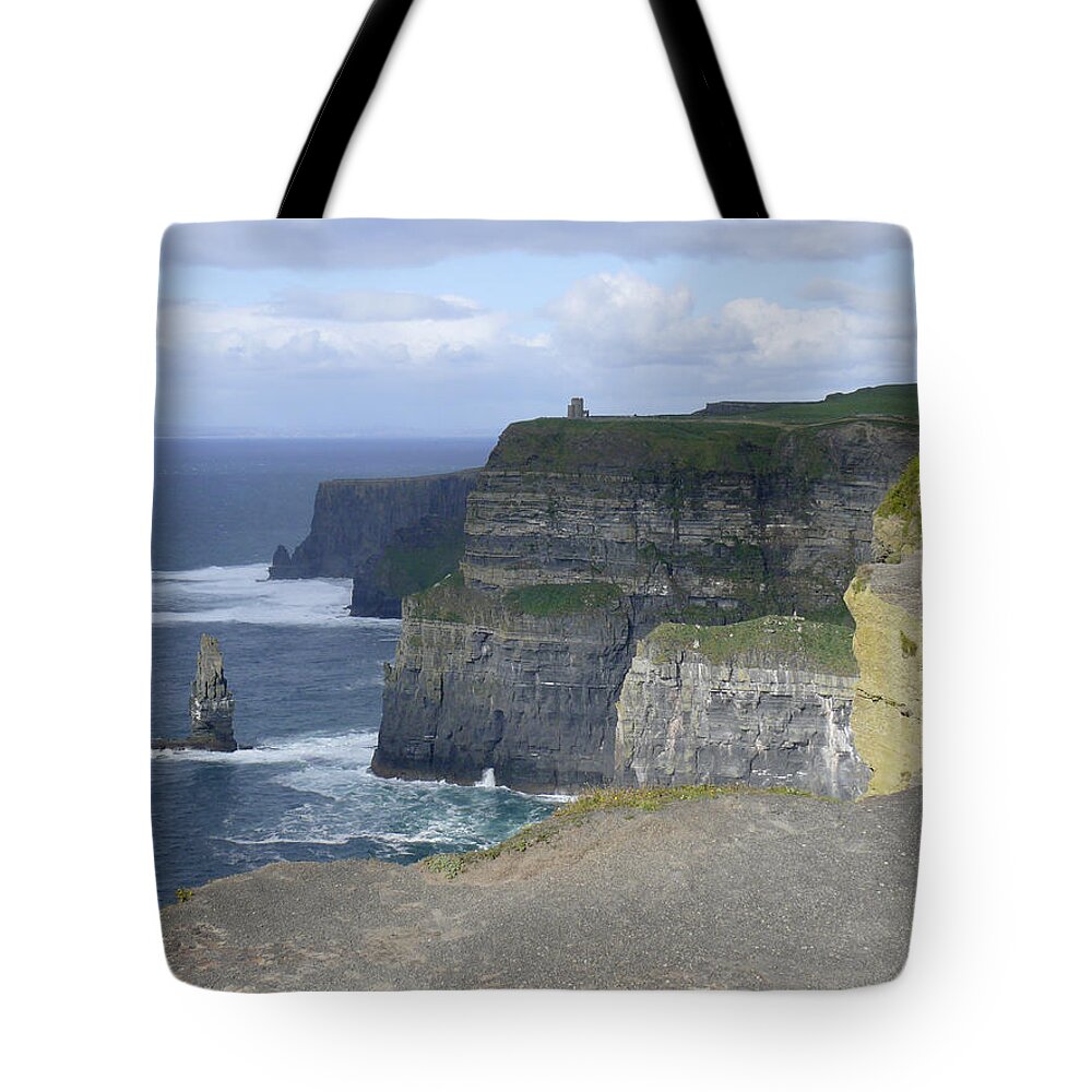 Travel Tote Bag featuring the photograph Cliffs of Moher 4 by Mike McGlothlen