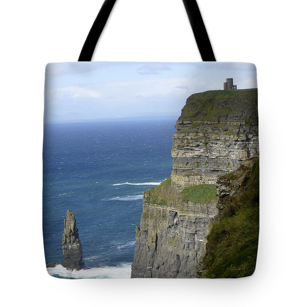 Travel Tote Bag featuring the photograph Cliffs of Moher 7 by Mike McGlothlen