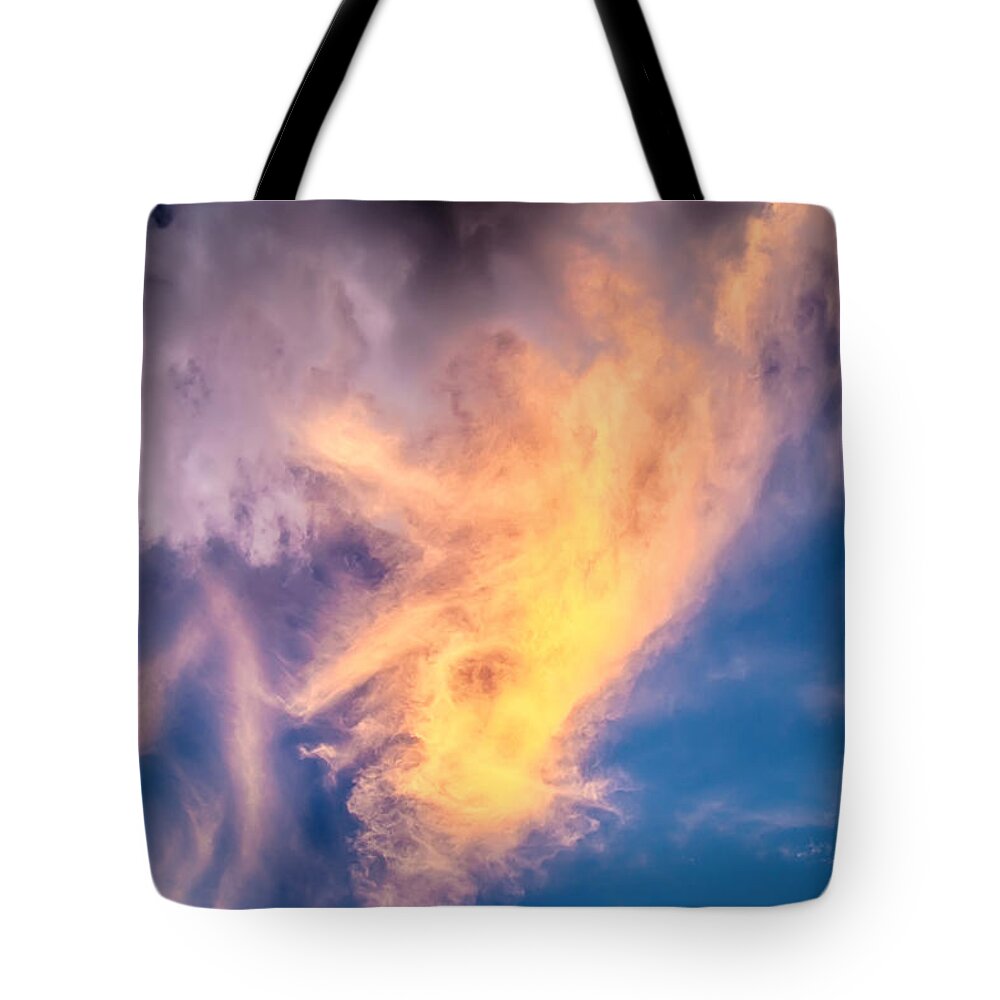 Sky Tote Bag featuring the photograph Cloudscape Number 8055 by James BO Insogna