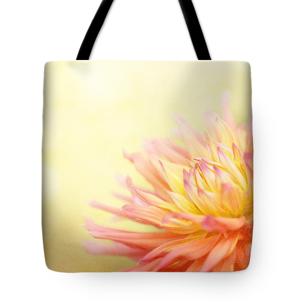 Dahlia Tote Bag featuring the photograph Color Me Happy by Beve Brown-Clark Photography