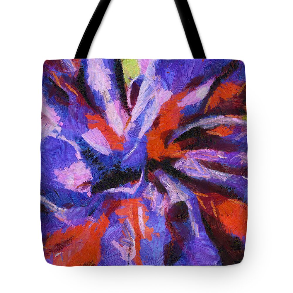 Www.themidnightstreets.net Tote Bag featuring the digital art Color My Insecurity by Joe Misrasi