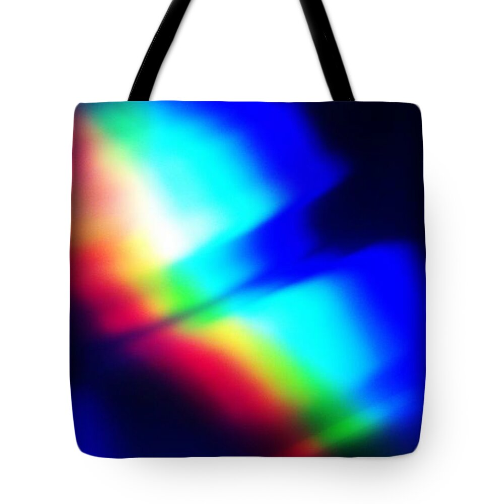 Colour Tote Bag featuring the photograph Coloured Light by Martin Howard