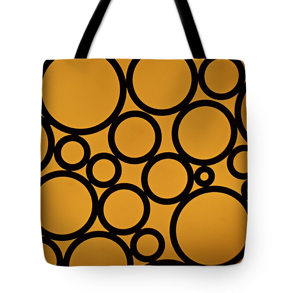 Abstract Tote Bag featuring the photograph Come Full Circle by Christi Kraft