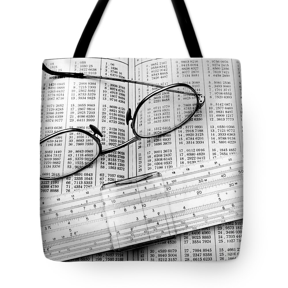 Computation Tote Bag featuring the photograph Computations by Pierre Berger