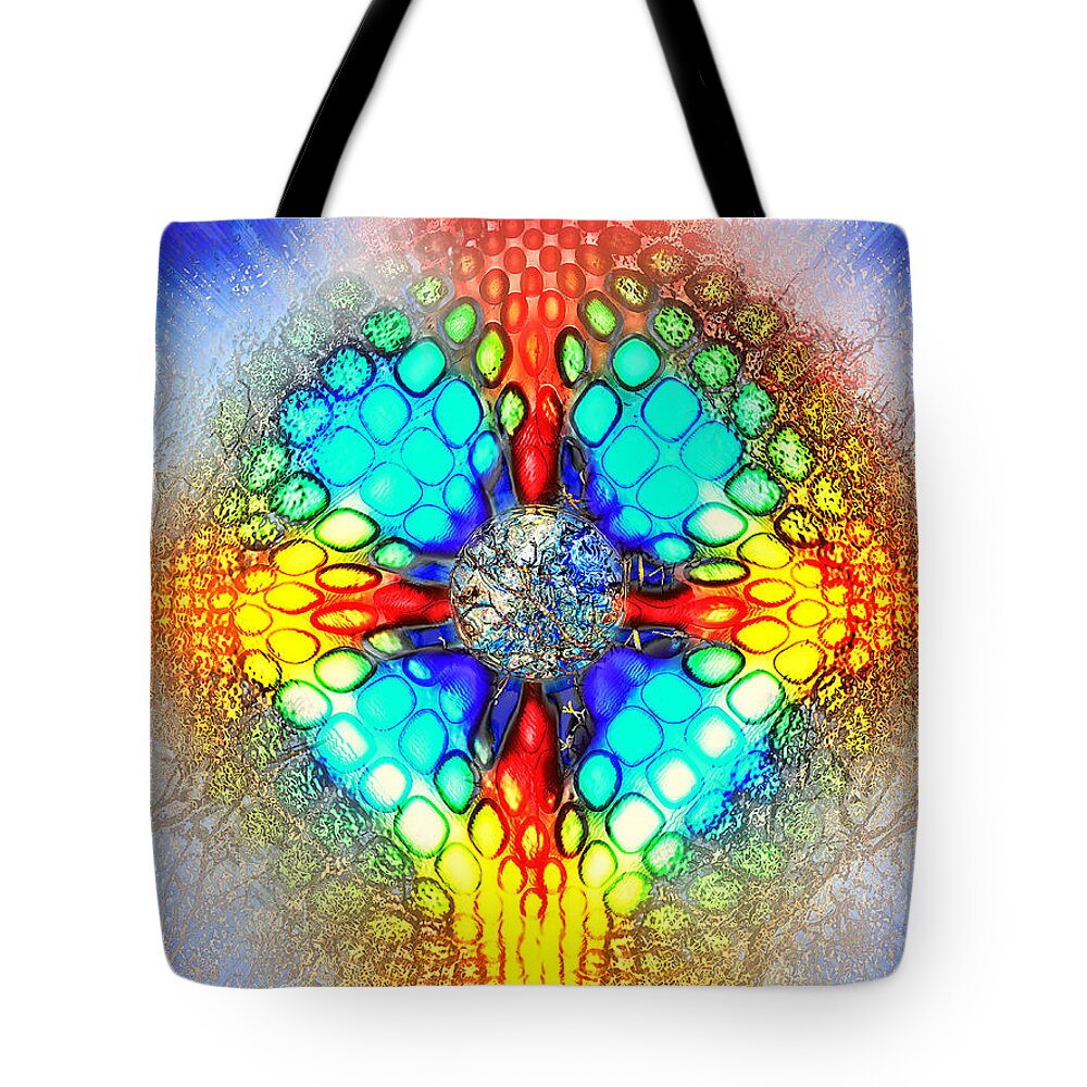 Transformation Tote Bag featuring the mixed media Transformation by Kellice Swaggerty