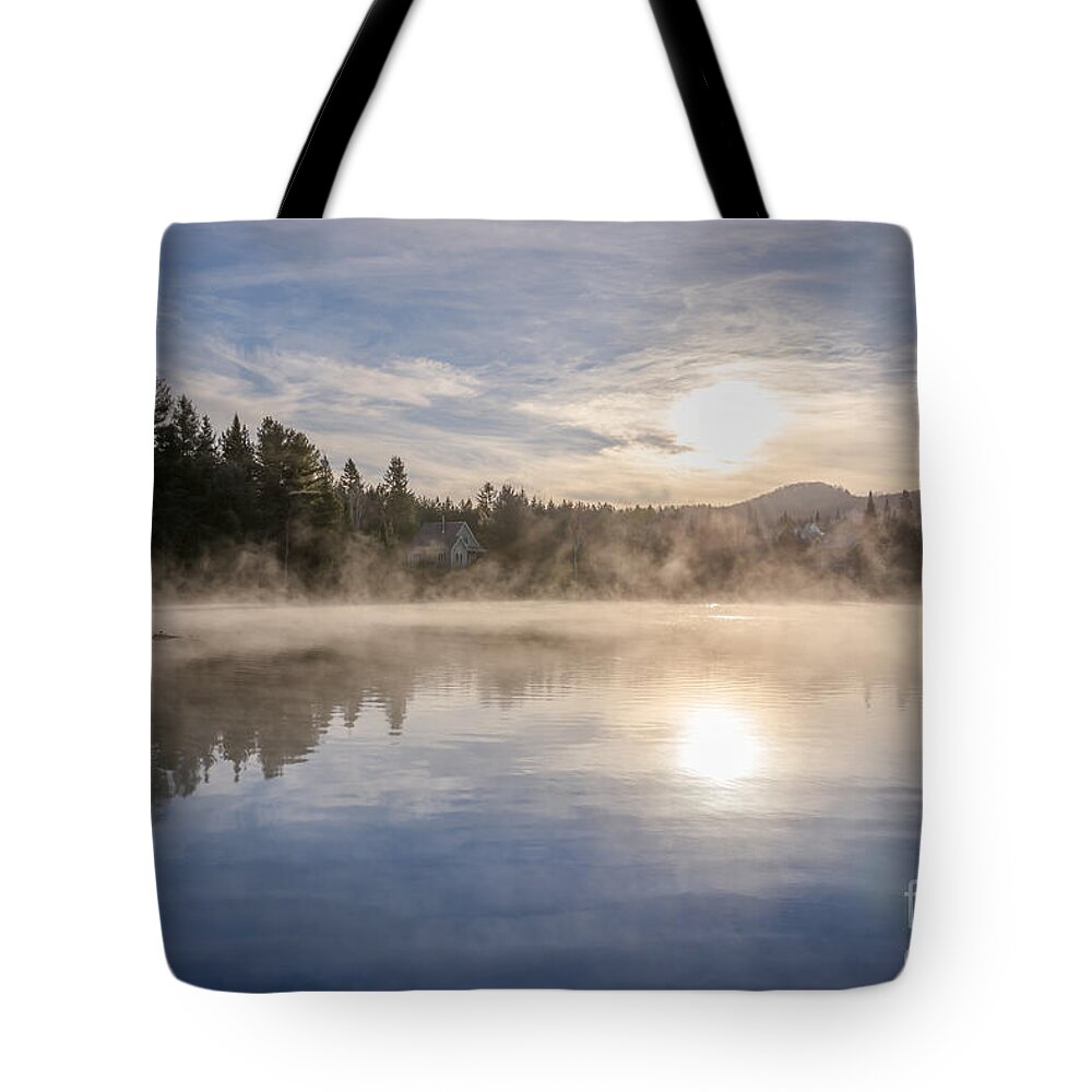 Cool Tote Bag featuring the photograph Cool November Morning by Jola Martysz