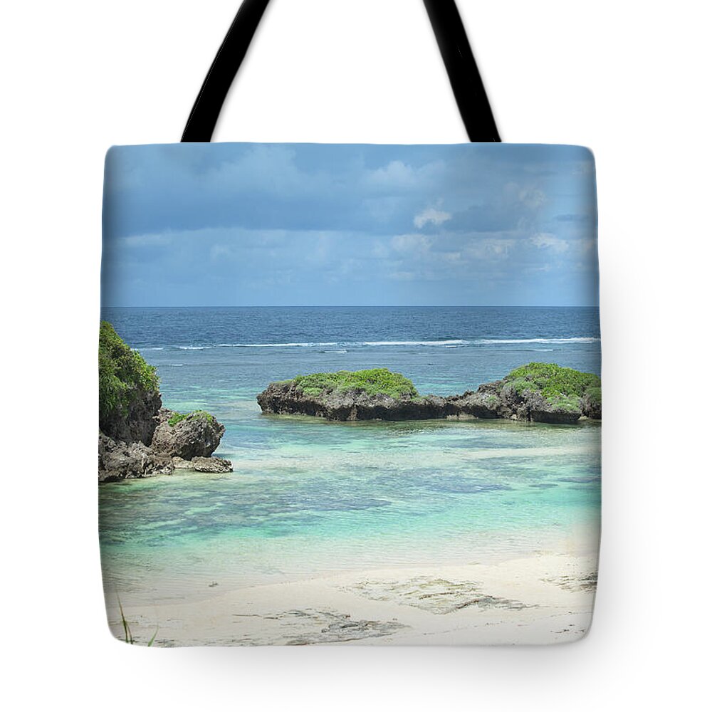 Tranquility Tote Bag featuring the photograph Coral Lagoon Beach And Clear Water by Ippei Naoi