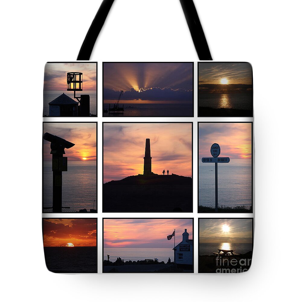 Cornwall Tote Bag featuring the photograph Cornish Sunsets by Terri Waters