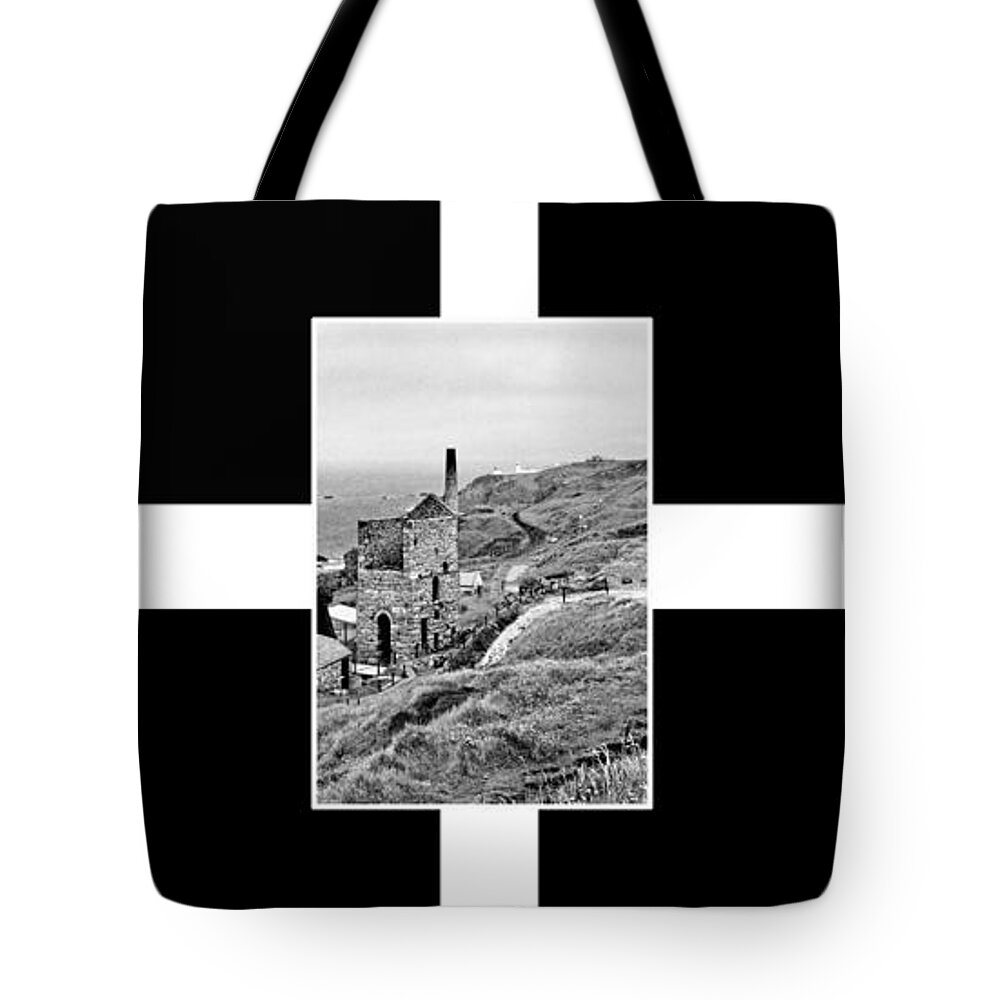 England Tote Bag featuring the photograph Cornish Tin Mining by Linsey Williams