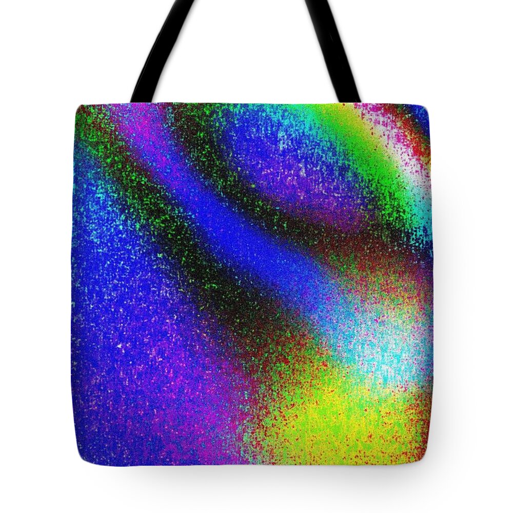 Cosmic Dust 2 Tote Bag featuring the digital art Cosmic Dust 2 by Will Borden