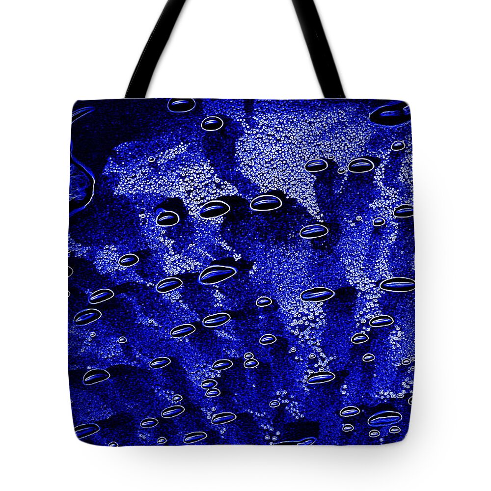 Cosmic Tote Bag featuring the photograph Cosmic Series 002 - Tiny Bubbles by Larry Ward
