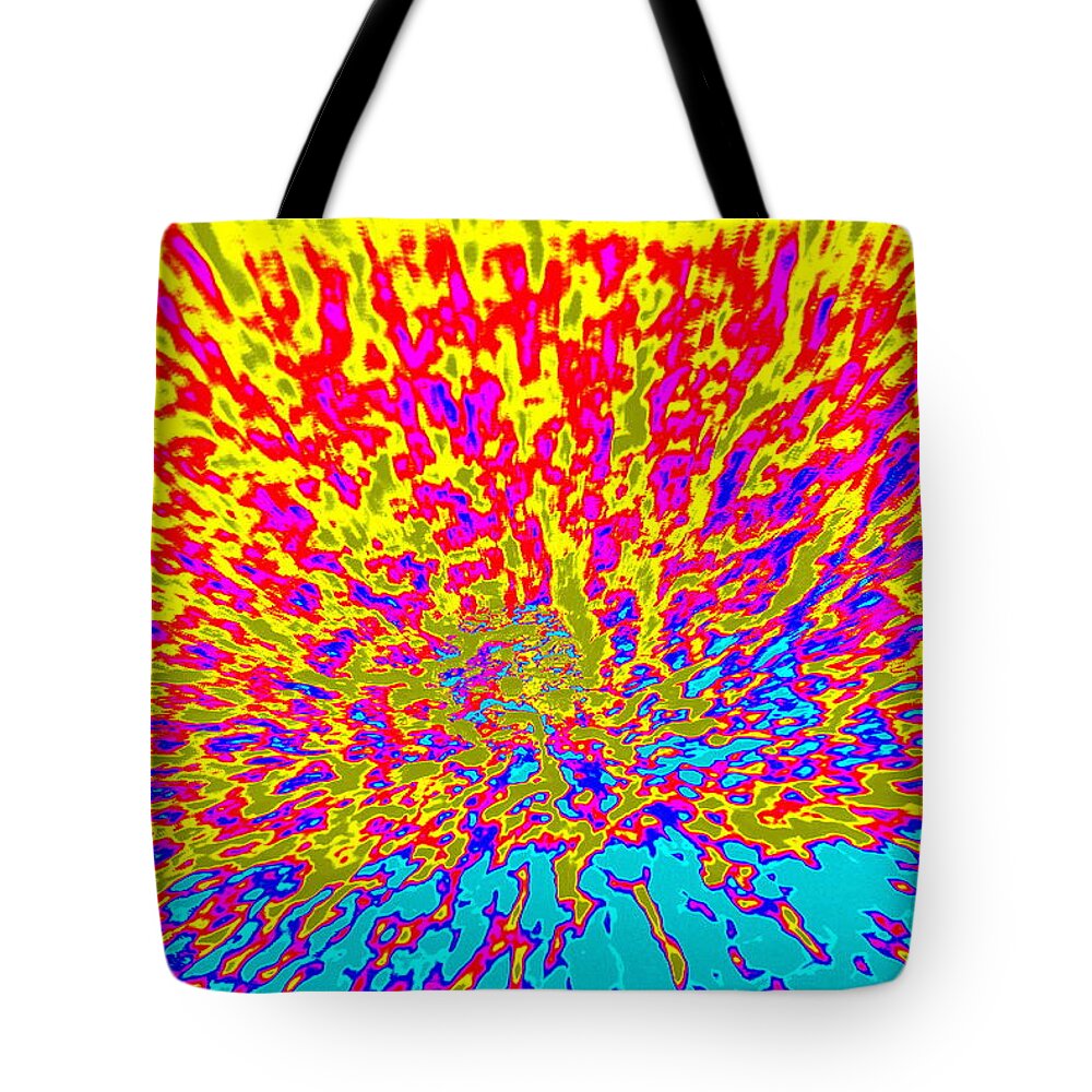 Cosmic Tote Bag featuring the photograph Cosmic Series 015 by Larry Ward