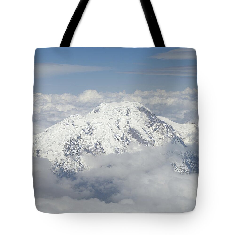 Feb0514 Tote Bag featuring the photograph Cotopaxi Volcano Ecuador by Pete Oxford