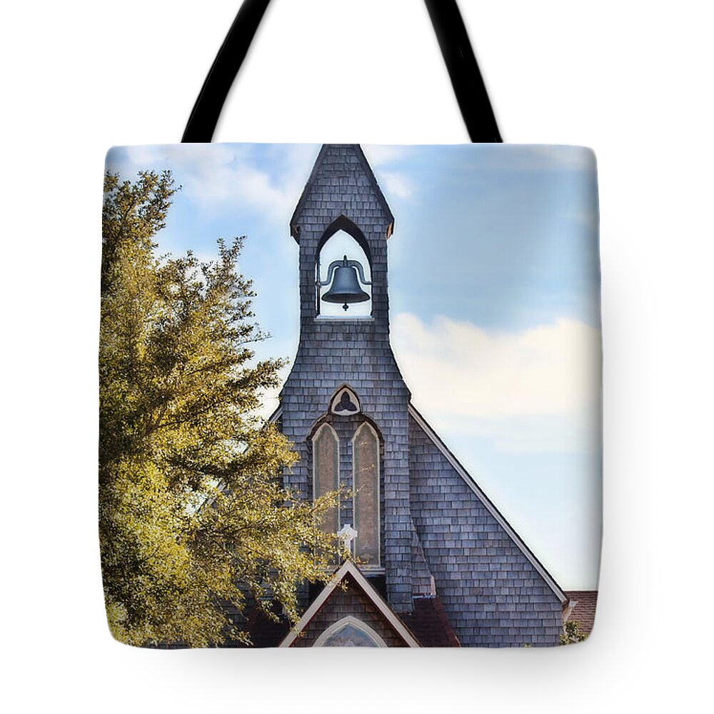 Church Tote Bag featuring the photograph Country Church by Joan Bertucci