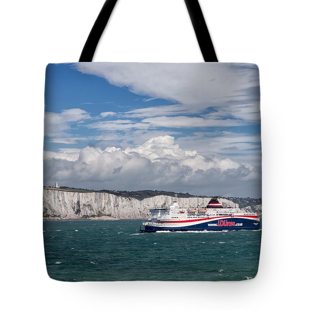 Europe Tote Bag featuring the photograph Crossing the English Channel by Tim Stanley