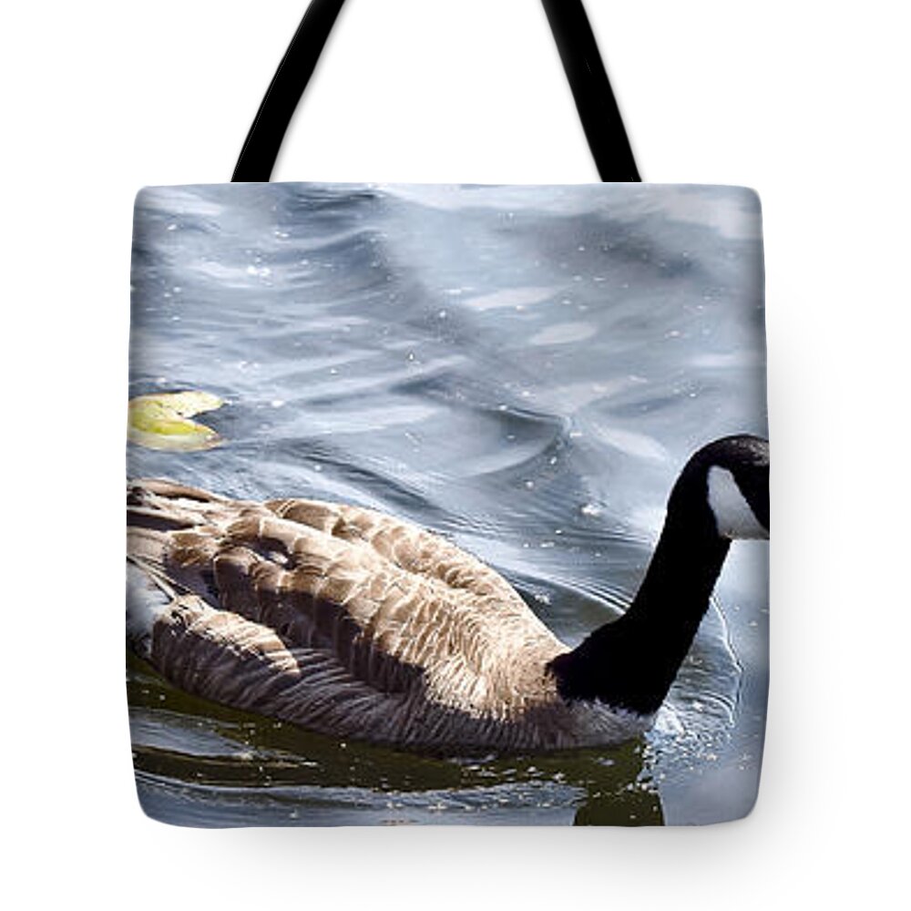 Lake Tote Bag featuring the photograph Crusing the Lake by David Fabian