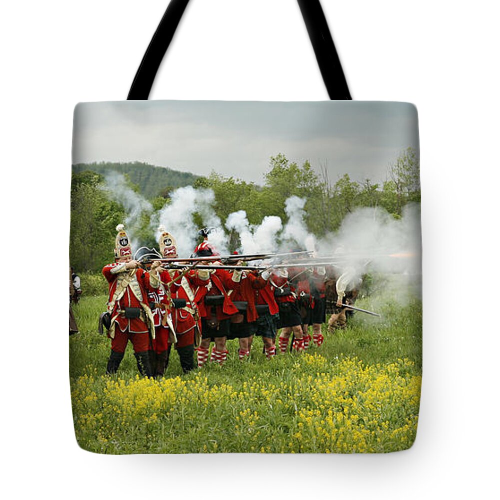 Culloden Tote Bag featuring the photograph Culloden Loyalists by Carol Lynn Coronios