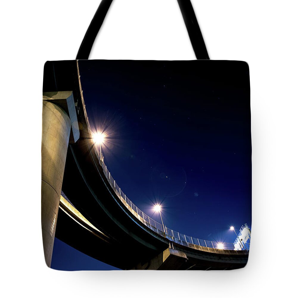 Curve Tote Bag featuring the photograph Curve by Photo By Ogizoo