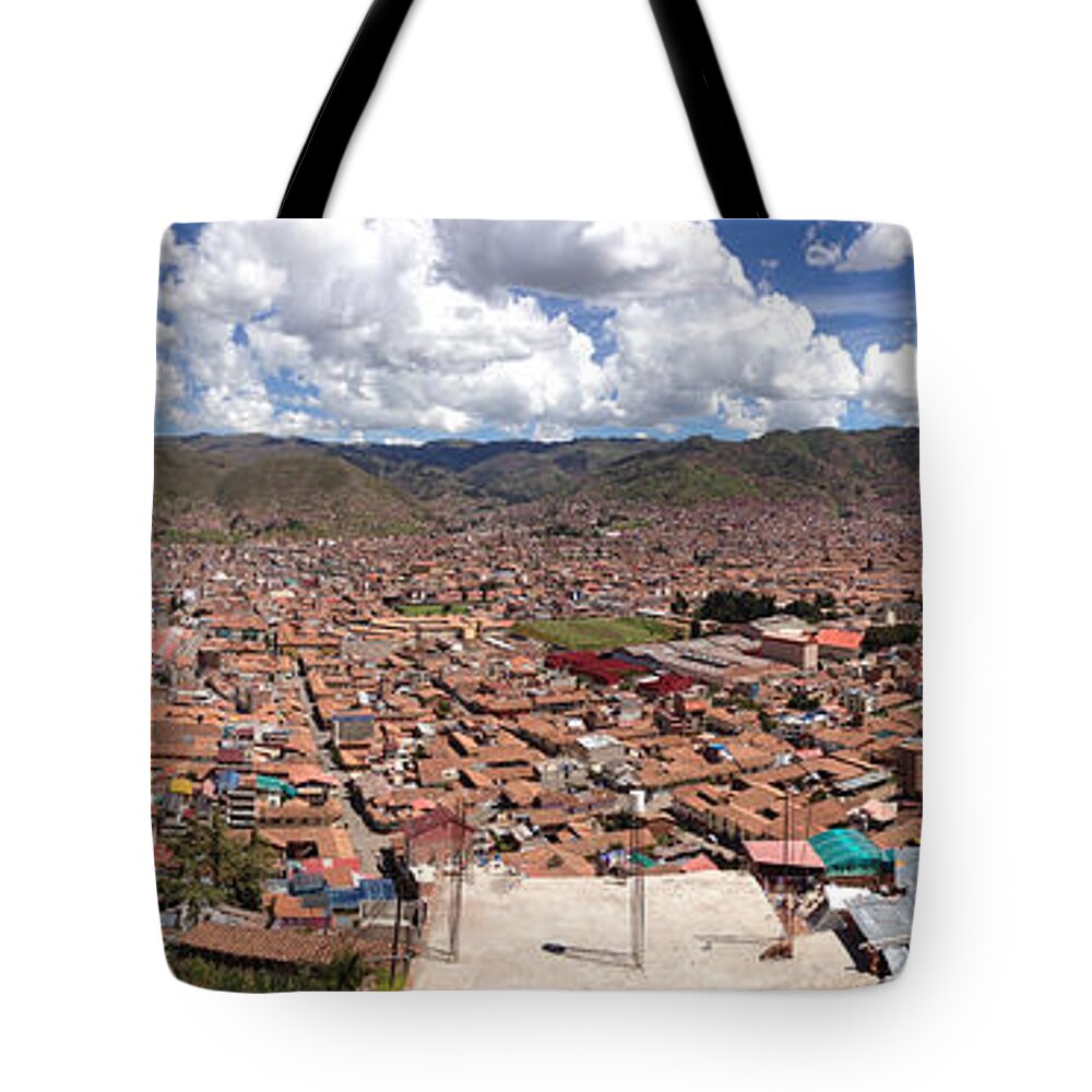 Photograph Tote Bag featuring the photograph Cuzco Peru by Richard Gehlbach