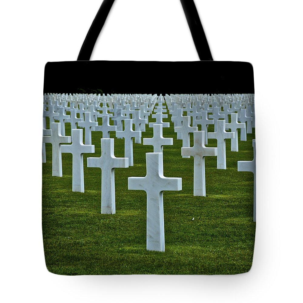 D-day Tote Bag featuring the photograph D-day's Price by Eric Tressler