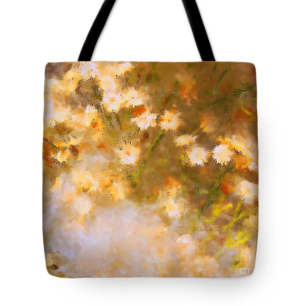 Daisy Tote Bag featuring the photograph Daisy a Day 21 by Julie Lueders 