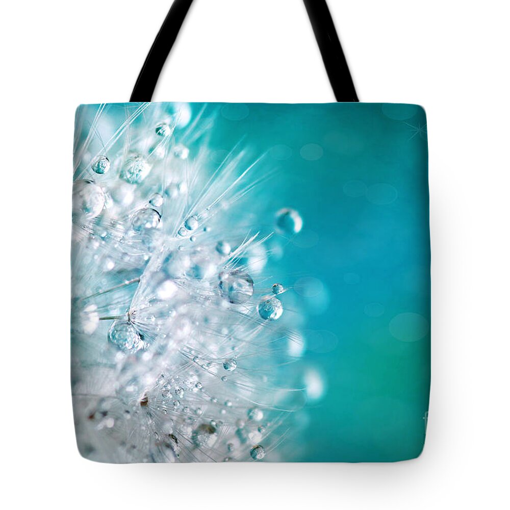 Dandelion Tote Bag featuring the photograph Dandelion 3 by Sylvia Cook