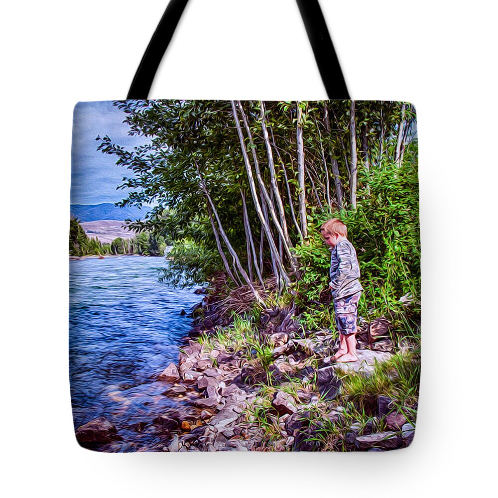 North Cascades Tote Bag featuring the photograph Dangerous Beauty by Omaste Witkowski