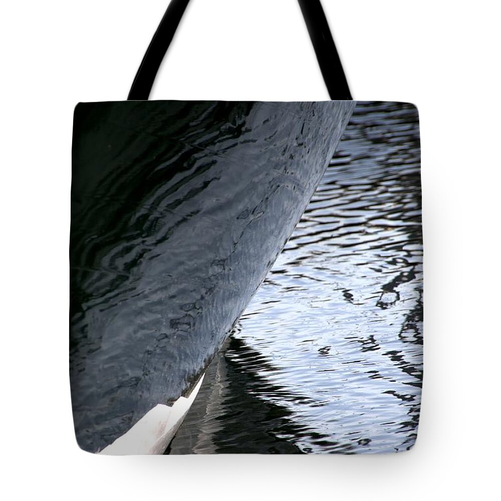 Newel Hunter Tote Bag featuring the photograph Dark Hull by Newel Hunter