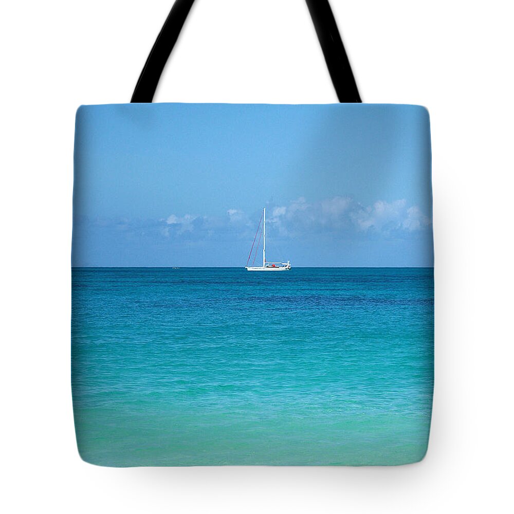 Seascape Tote Bag featuring the photograph Darkwood Beach by The Art Of Marilyn Ridoutt-Greene
