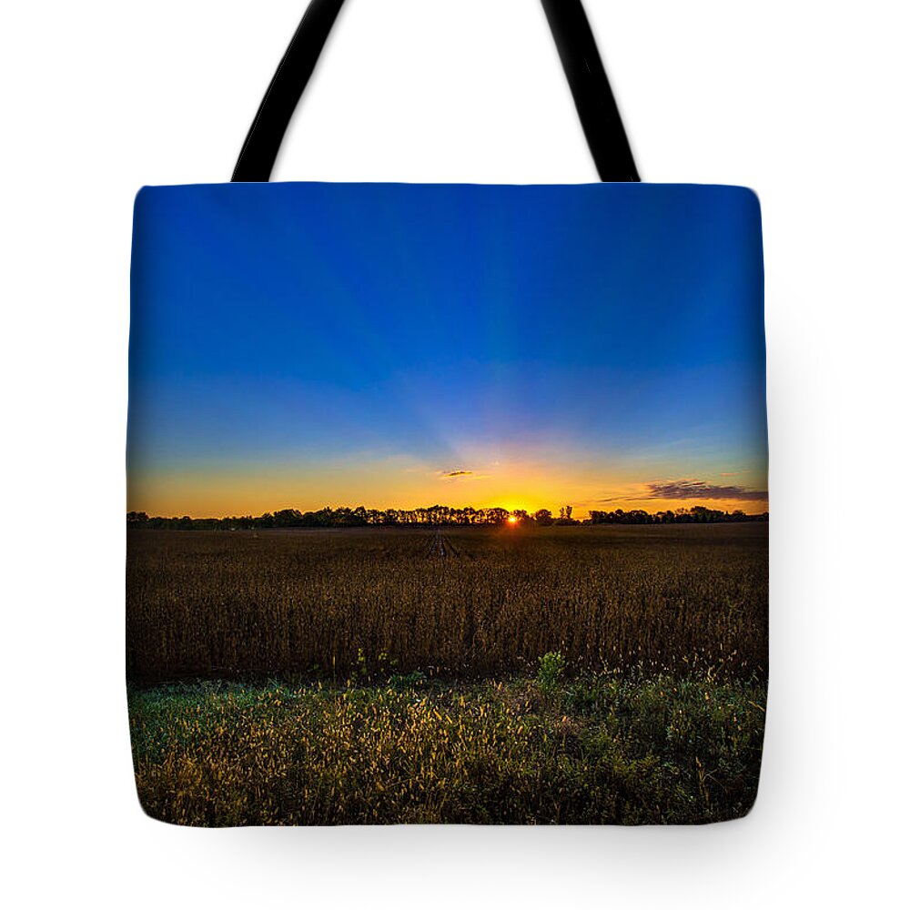 Sunrise Tote Bag featuring the photograph Dawn of a New Day by Adam Mateo Fierro