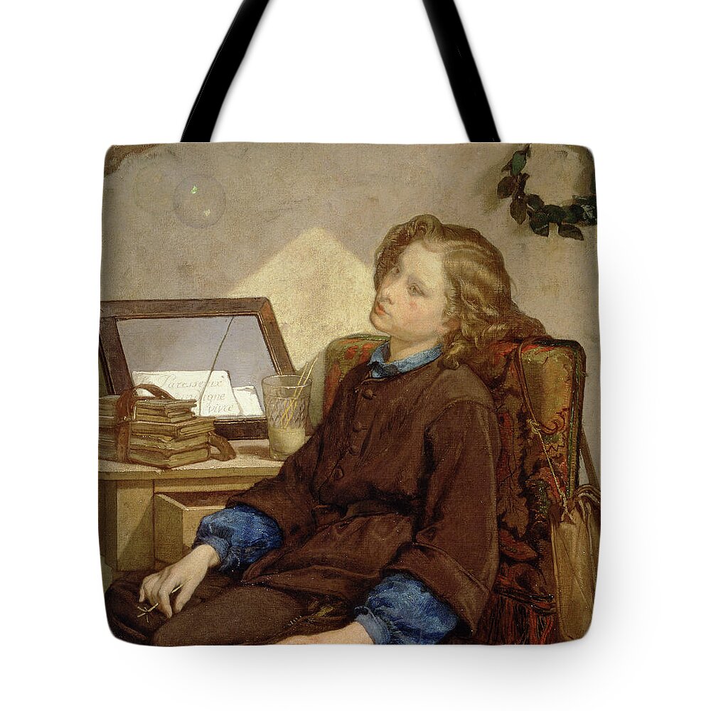 Day Dreams Tote Bag featuring the painting Day Dreams by Thomas Couture