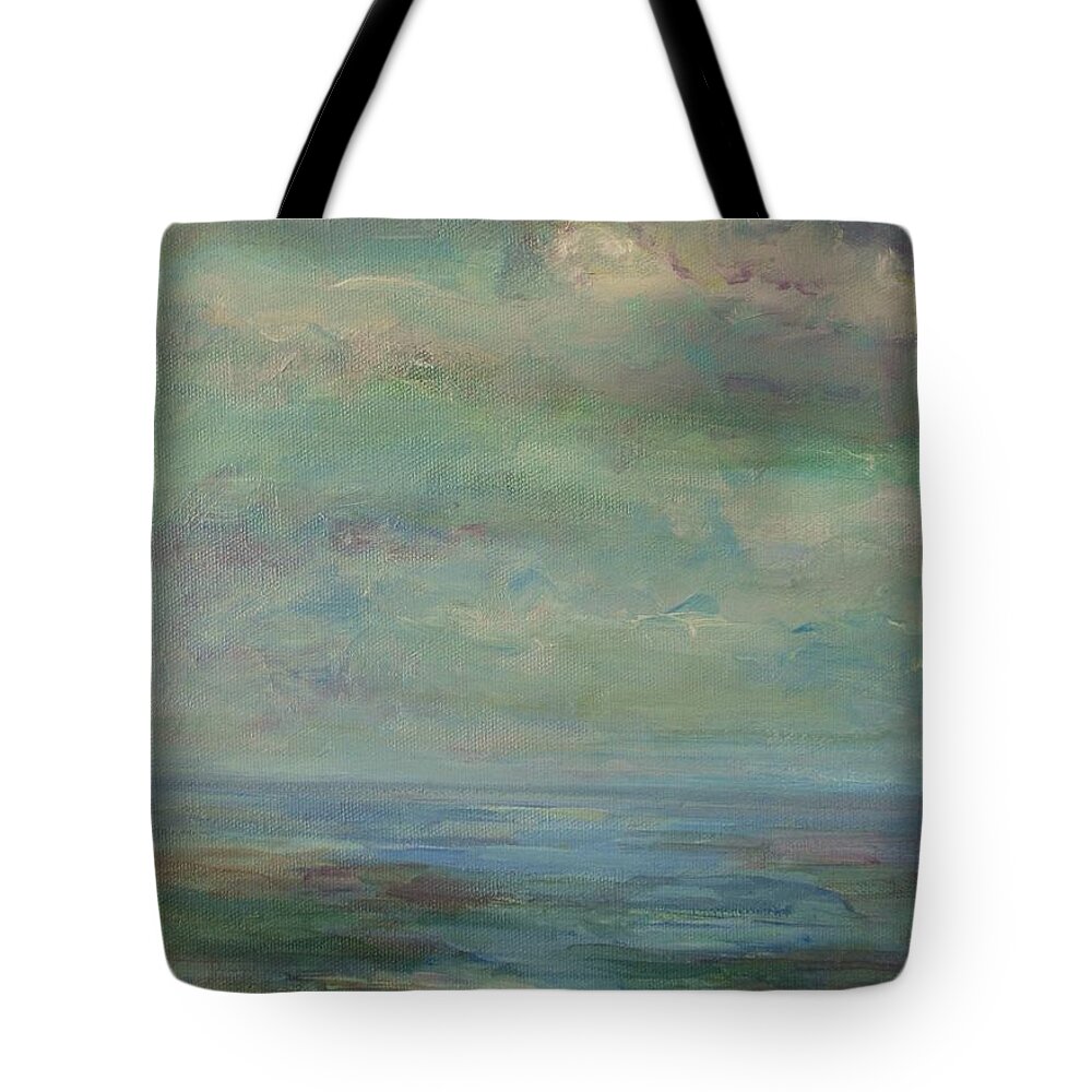 Impressionism Tote Bag featuring the painting Days for Dreaming by Mary Wolf