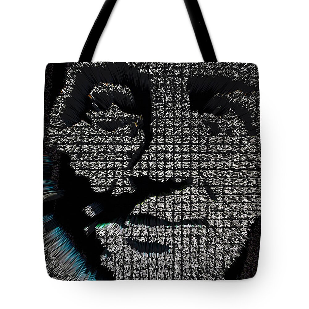 Dean Martin Tote Bag featuring the painting Dean Martin After Hours by Robert Margetts