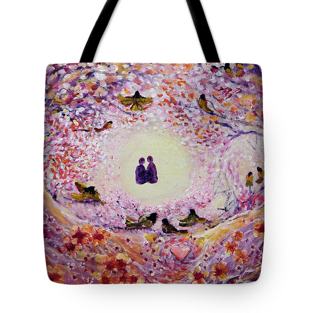 Magical Tote Bag featuring the painting Dearest Friend by Ashleigh Dyan Bayer