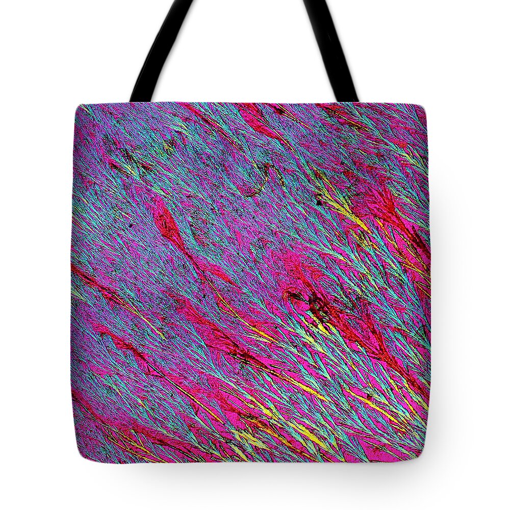 Crystals Tote Bag featuring the photograph Deja Vu by Hodges Jeffery