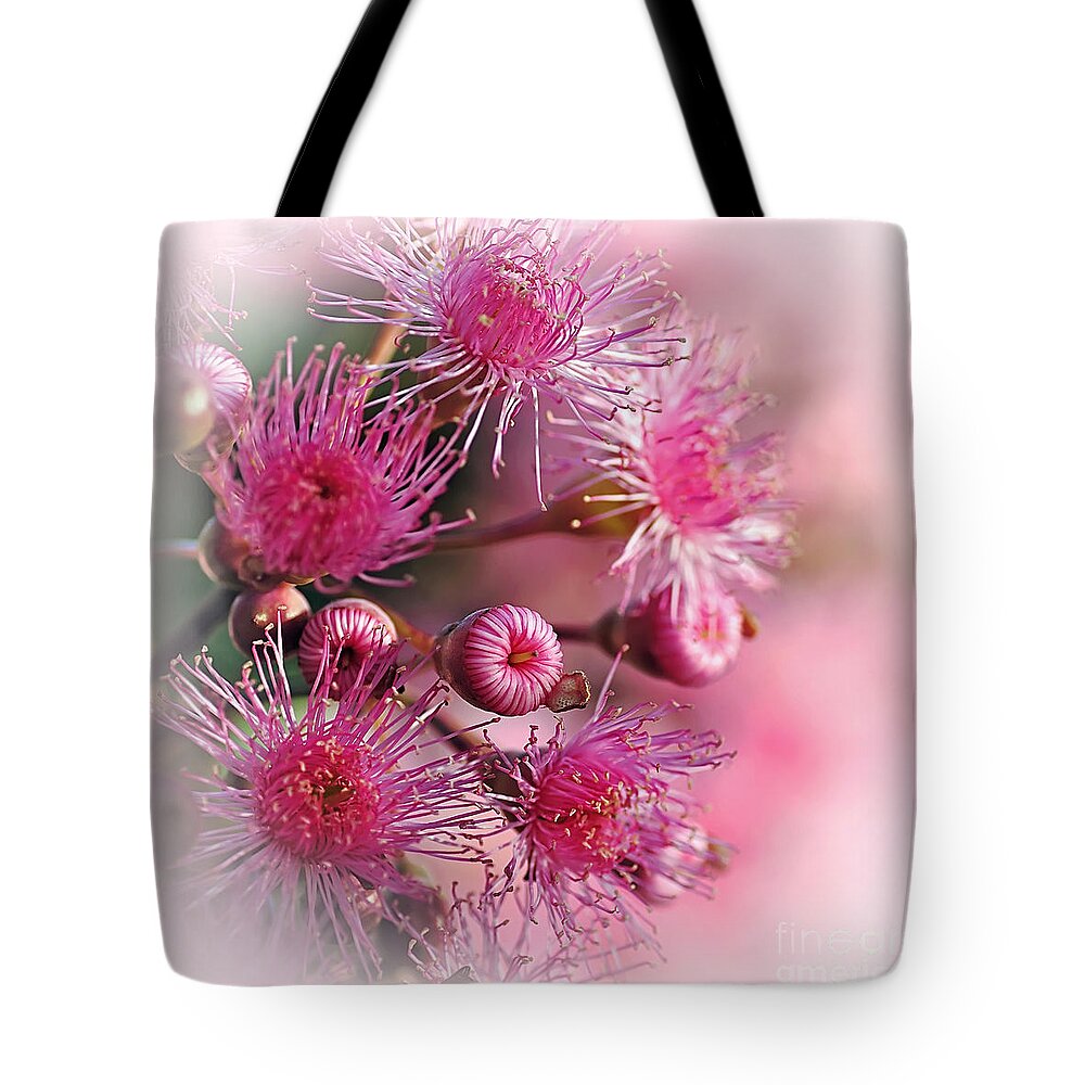 Photography Tote Bag featuring the photograph Delicate Buds and Blossoms by Kaye Menner