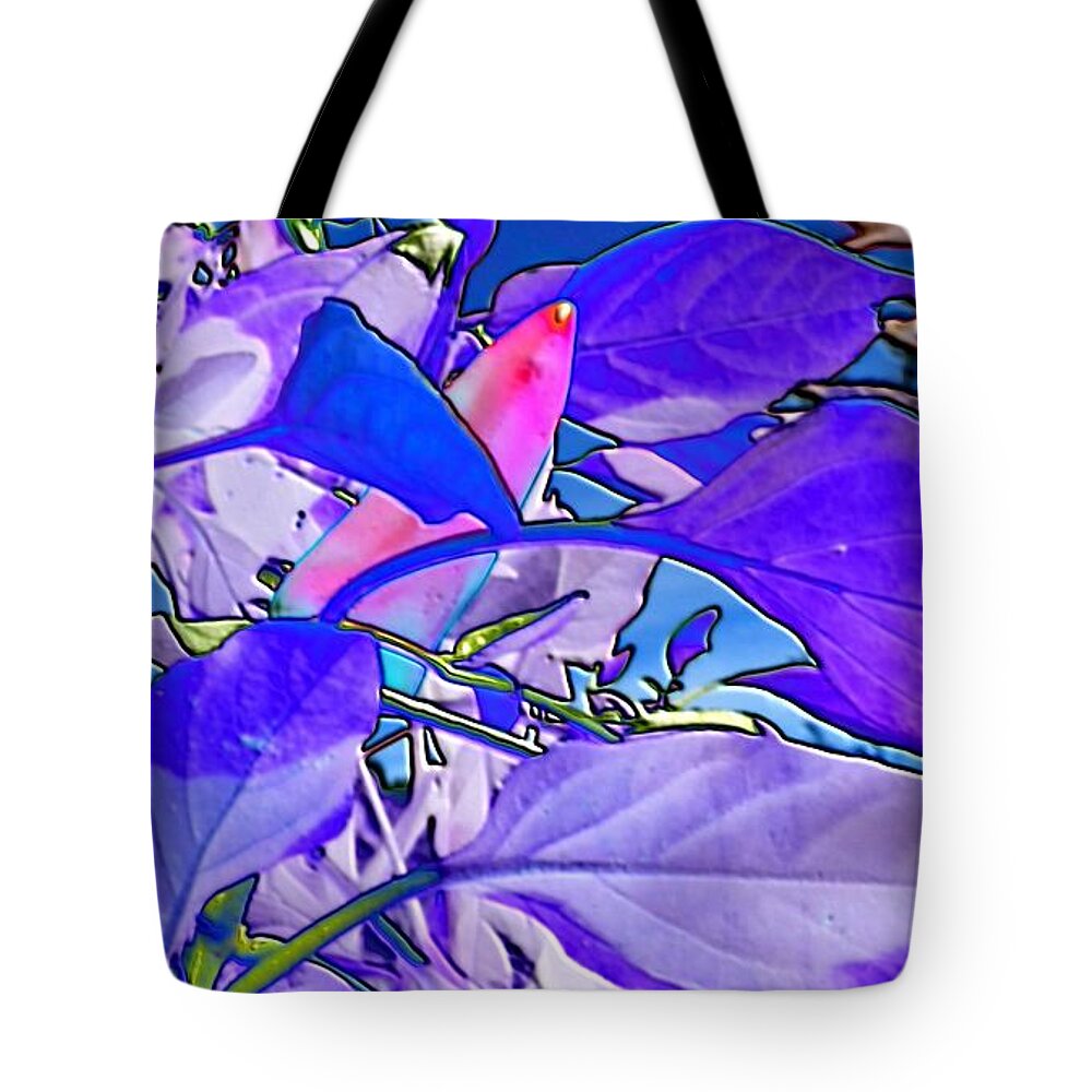 Delight Tote Bag featuring the digital art Delight by Mike Breau