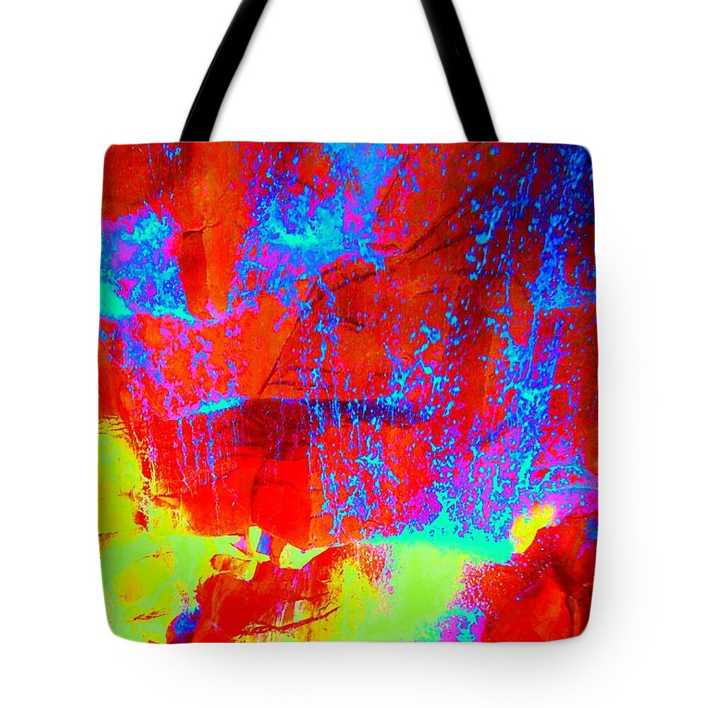 Orange Tote Bag featuring the photograph Departure by Ann Johndro-Collins